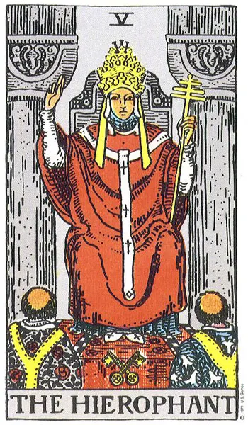V · The Hierophant